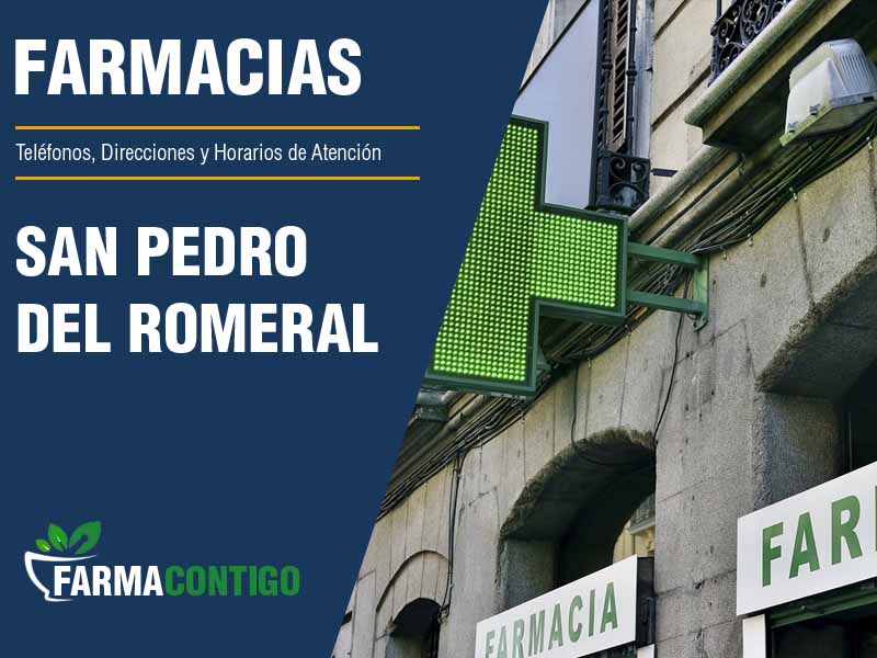 Farmacias en San Pedro Del Romeral - Telfonos, Direcciones y Horarios de Atencin