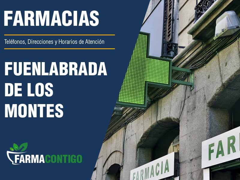 Farmacias en Fuenlabrada de los Montes - Telfonos, Direcciones y Horarios de Atencin