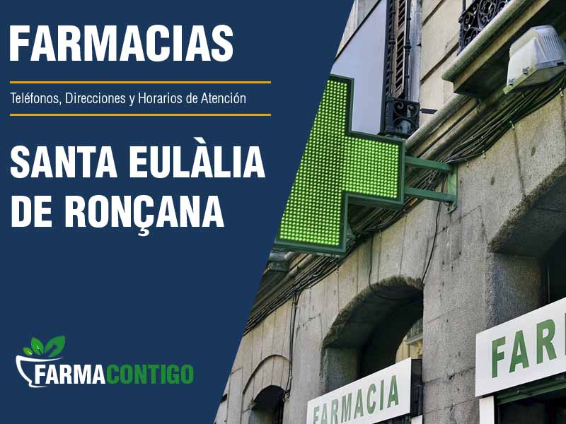 Farmacias en Santa Eullia De Ronana - Telfonos, Direcciones y Horarios de Atencin