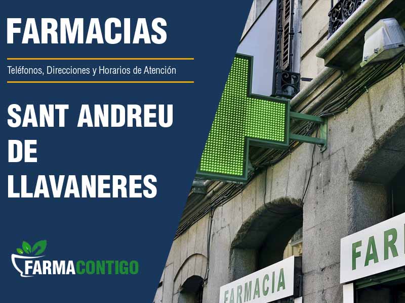 Farmacias en Sant Andreu De Llavaneres - Telfonos, Direcciones y Horarios de Atencin